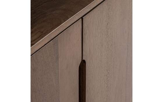 Aparador 4 Puertas Diseño Contemporaneo Serie Laugna de Adist