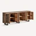 Aparador 6 Puertas Madera Reciclada Rustica Serie Carrik