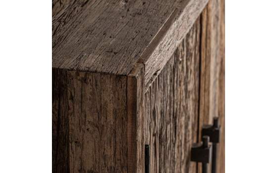 Aparador 6 Puertas Madera Reciclada Rustica Serie Carrik