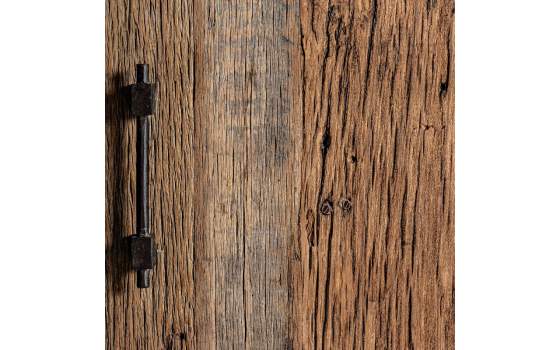 Aparador 6 Puertas Madera Reciclada Rustica Serie Carrik