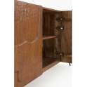 Aparador Actual 3 Puertas con Relieve Decorativo Serie Aldembun Aparador Actual 3 Puertas con Relieve Decorativo Serie Aldembun