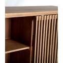 Aparador Actual 3 Puertas Correderas Madera Mango Trevoux
