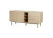 Aparador Actual Beige 2 Puertas 3 Cajones Mollaris