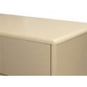 Aparador Actual Beige 2 Puertas 3 Cajones Mollaris