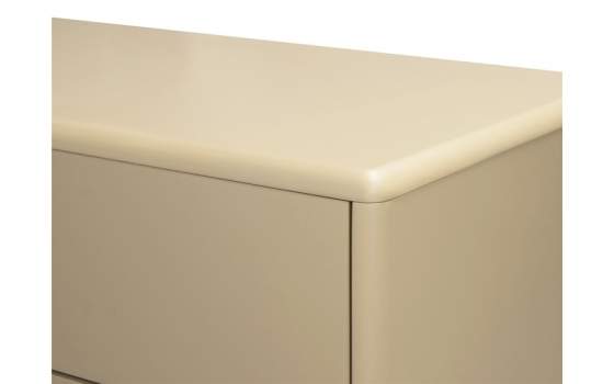 Aparador Actual Beige 2 Puertas 3 Cajones Mollaris