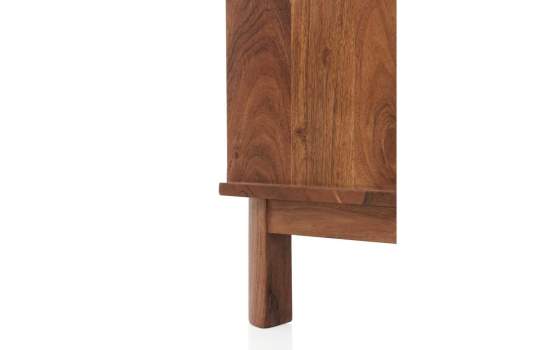 Aparador Alto 2 Puertas Madera Natural de Acacia Ardusor Aparador Alto 2 Puertas Madera Natural de Acacia Ardusor