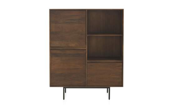 Aparador Alto Estantería  Madera Mango Serie Aliseas Aparador Alto Estantería  Madera Mango Serie Aliseas