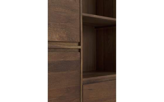 Aparador Alto Estantería  Madera Mango Serie Aliseas Aparador Alto Estantería  Madera Mango Serie Aliseas