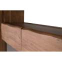 Aparador Alto Madera Acacia 4 Puertas - Serie Aratany