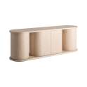 Aparador Art Deco Redondeado 4 Puertas – Serie Kharj