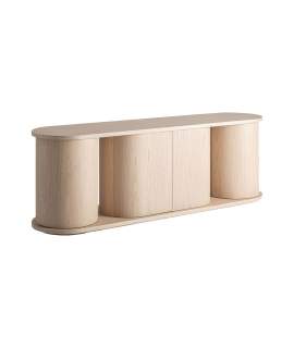 Aparador Art Deco Redondeado 4 Puertas – Serie Kharj