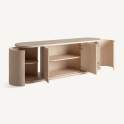 Aparador Art Deco Redondeado 4 Puertas – Serie Kharj