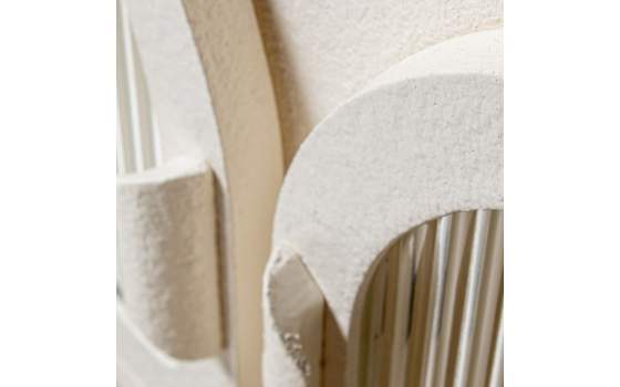 Aparador Bajo 3 Puertas Diseño Actual Blanco Serie Acester