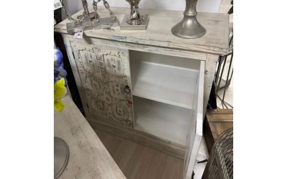 Aparador Buffet 2 Puertas Blanco Roto Decape Serie Aizarte