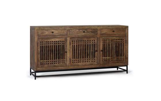 Aparador Buffet 3 Cajones 3 Puertas Moderno Serie Arides Aparador Buffet 3 Cajones 3 Puertas Moderno Serie Arides
