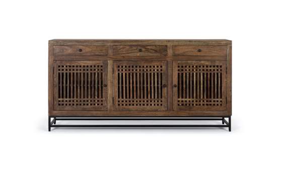 Aparador Buffet 3 Cajones 3 Puertas Moderno Serie Arides Aparador Buffet 3 Cajones 3 Puertas Moderno Serie Arides