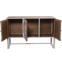 Aparador Buffet 3 Puertas Decoradas Estilo Oriental Serie Akain