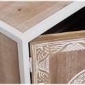 Aparador Buffet 3 Puertas Decoradas Estilo Oriental Serie Akain