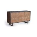 Aparador Buffet 3 Puertas Estilo Contemporaneo Serie Subaya