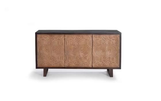 Aparador Buffet 3 Puertas Estilo Contemporaneo Serie Subaya