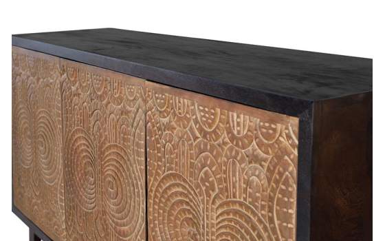 Aparador Buffet 3 Puertas Estilo Contemporaneo Serie Subaya