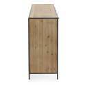 Aparador Buffet 4 Puertas 4 Cajones Estilo Industrial Adisf