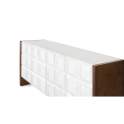 Aparador Buffet 4 Puertas Bicolor Blanco Madera Viren