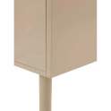 Aparador Buffet 4 Puertas Redondeadas beige Serie Athin