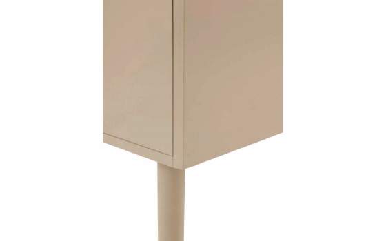 Aparador Buffet 4 Puertas Redondeadas beige Serie Athin