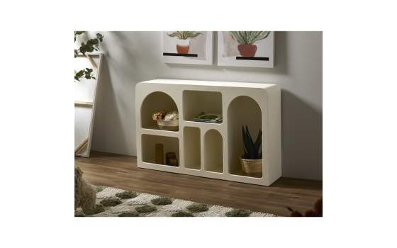 Aparador Buffet 6 Huecos Estilo Contemporaneo Serie Aciska