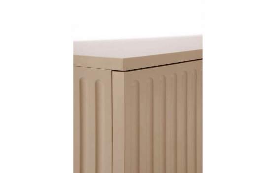 Aparador Buffet Actual 3 Puertas Beig Serie Athin