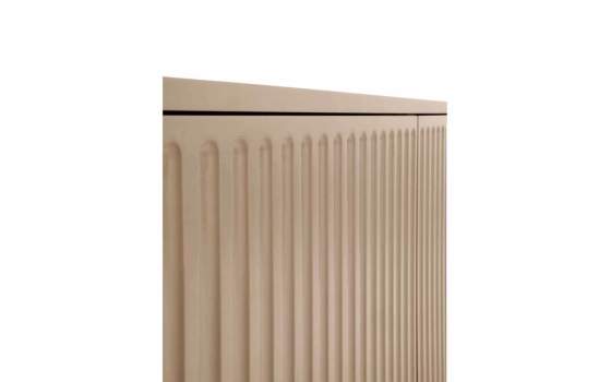 Aparador Buffet Actual 3 Puertas Beig Serie Athin