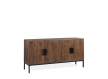 Aparador Buffet Actual 4 Puertas Madera Metal Serie Arions