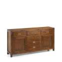 Aparador Buffet Colonial 6 cajones 2 Puertas serie Flamingo