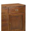 Aparador Buffet Colonial 6 cajones 2 Puertas serie Flamingo