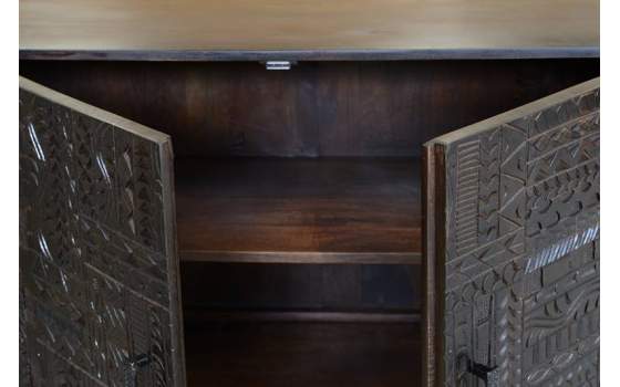 Aparador Buffet Diseño Etnico 4 Puertas Serie Jeroglifico Aparador Buffet Diseño Etnico 4 Puertas Serie Jeroglifico