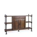 Aparador Buffet Estilo Rustico Industrial Vintage Serie Pipa