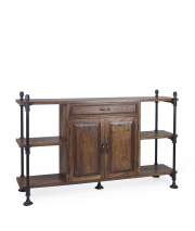 Aparador Buffet Estilo Rustico Industrial Vintage Serie Pipa