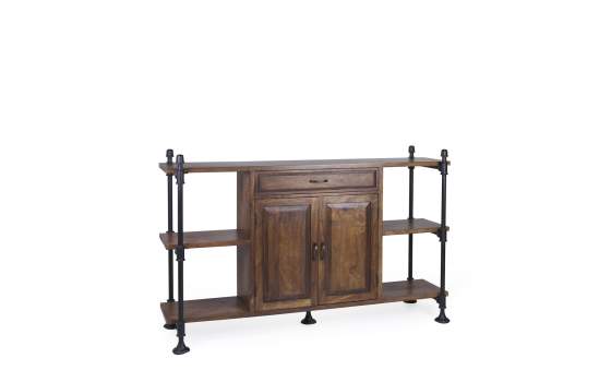 Aparador Buffet Estilo Rustico Industrial Vintage Serie Pipa