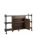 Aparador Buffet Estilo Rustico Industrial Vintage Serie Pipa
