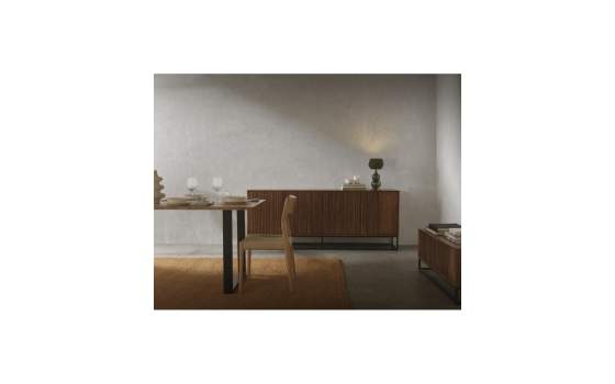 Aparador Buffet Industrial Grande 4 Puertas Serie Adenasi