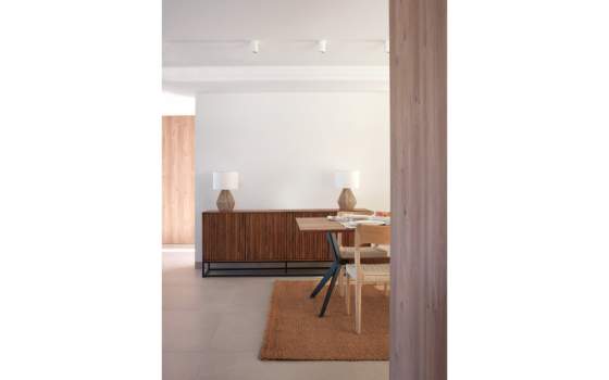 Aparador Buffet Industrial Grande 4 Puertas Serie Adenasi