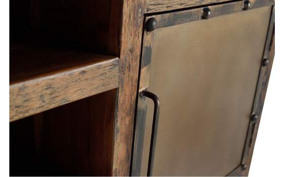 Aparador Buffet  Industrial Madera Reciclada Metal Sunderlan