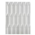 Aparador Buffet Moderno Blanco 4 Puertas Talladas Serie Atiund