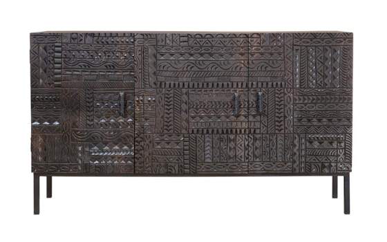 Aparador Buffet Oriental Etnico 3 Puertas Serie Jeroglifico Aparador Buffet Oriental Etnico 3 Puertas Serie Jeroglifico