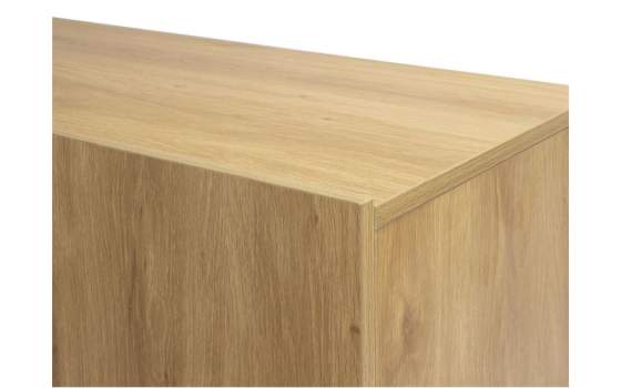 Aparador Buffet Salon 2 Puertas Estilo Actual Roble Ajober