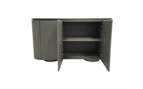 Aparador Buffet Salon 3 Puertas Verde Diseño Moderno London