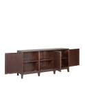 Aparador Clasico Actual 3 Puertas Decoradas Madera Serie Arions