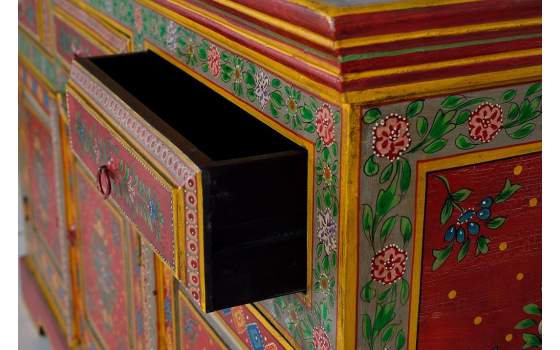 Aparador Colores 3 Puertas 3 Cajones Estilo Oriental Datensa
