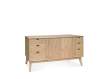 Aparador Comedor 6 Cajones 2 Puertas Nordico Scandi